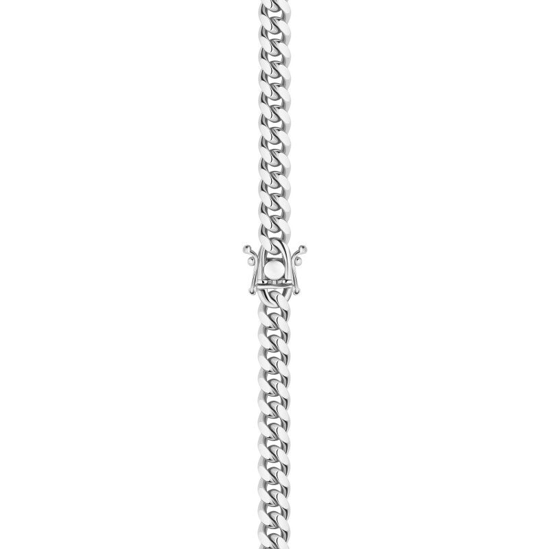 Sterling Silver Cuban Chain 24"