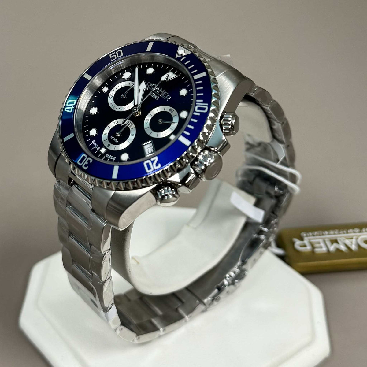 Roamer Chronograph Classic Blue Dial Watch