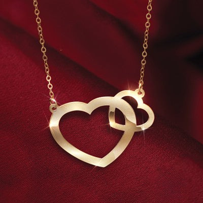 14K ITALIAN HEART NECKLACE